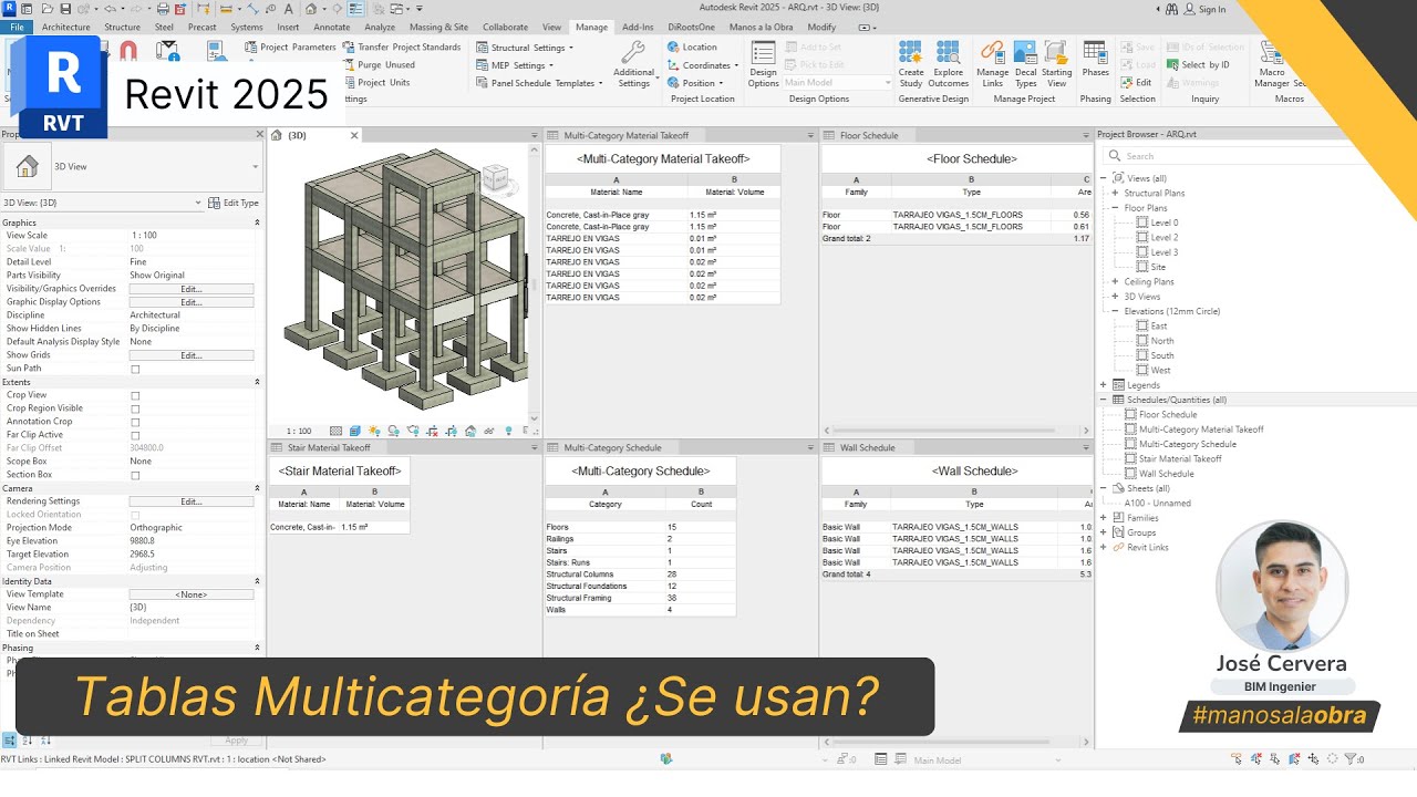 ¿CUALES SON LAS DIFERENCIAS ENTRE TABLAS DE CATEGORÍA, MULTICATEGORÍA Y MATERIALES? 🤔