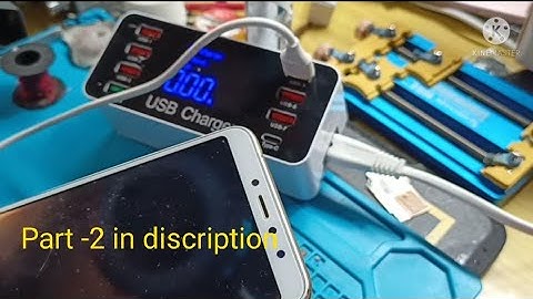 dead phone repairing step by step white light blinking complete solution redmi y2 part -1