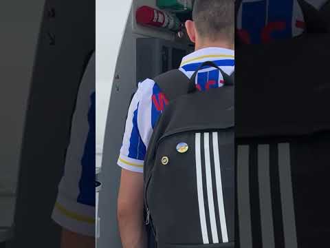 Boarding a Ryanair