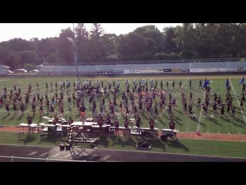 beavercreek school band camp marching talking heads guard color