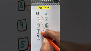 Draw a checkered path with number 1 to 10 #drawing#line#shorts#maths#quiz#funny#games