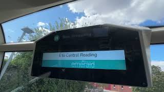 Emerald 6 to Central Reading | Reading Buses Announcement