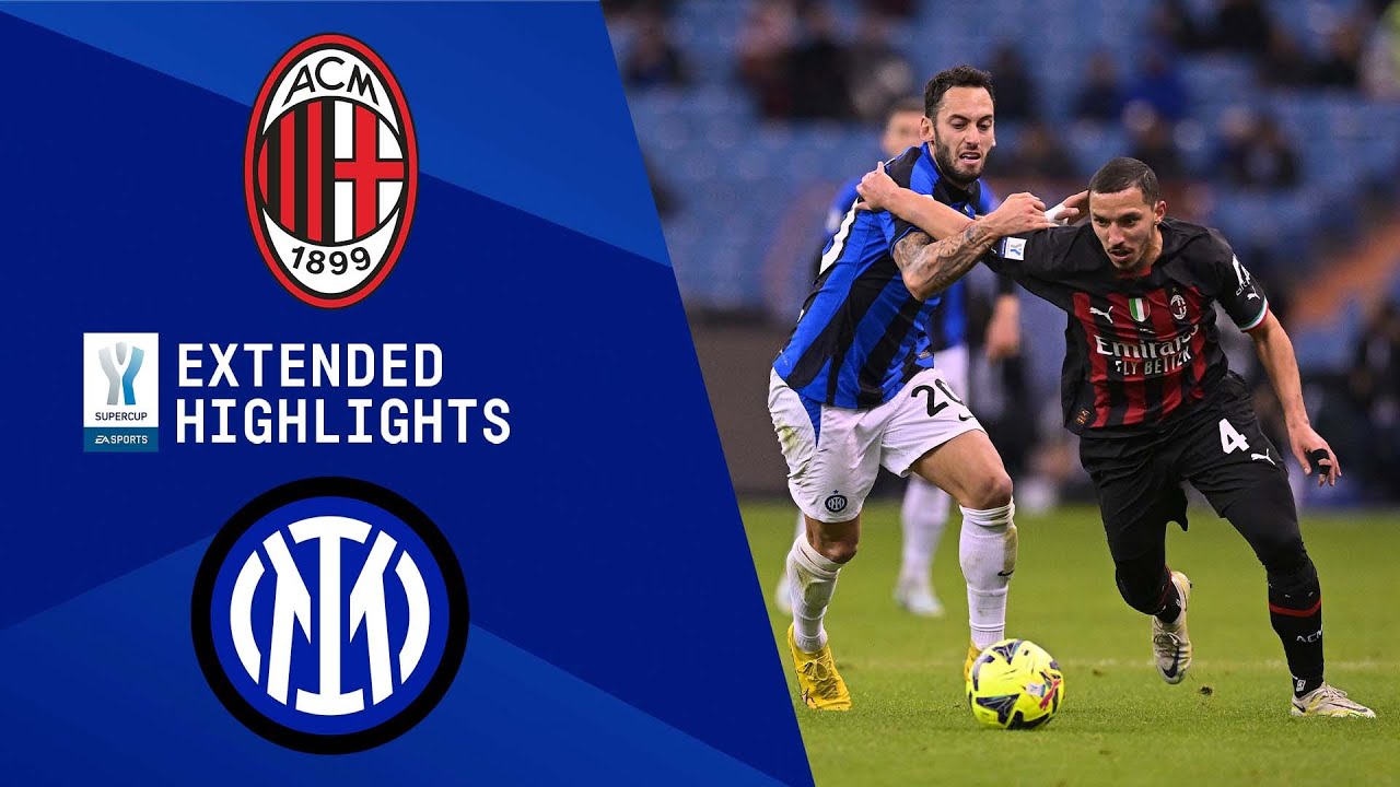 Watt Ooze Og hold AC Milan vs. Inter Milan: Extended Highlights | EA Sports Supercup | CBS  Sports Golazo - YouTube