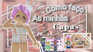Como faço minhas capas soft💕 de Gfx 🤍 tutorial com Lulu gamer 🌈 screenshot 1