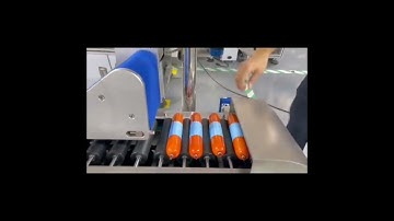Automatic ham sausage rod horizontal labeling machine label applicator equipment