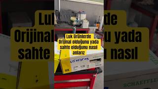 Çakma parça nasıl anlaşılır LUK ORİJİNALLİK SORGULAMA #vw #automobile #otomotiv #mechanic #shorts