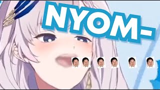 reine goes nyOm