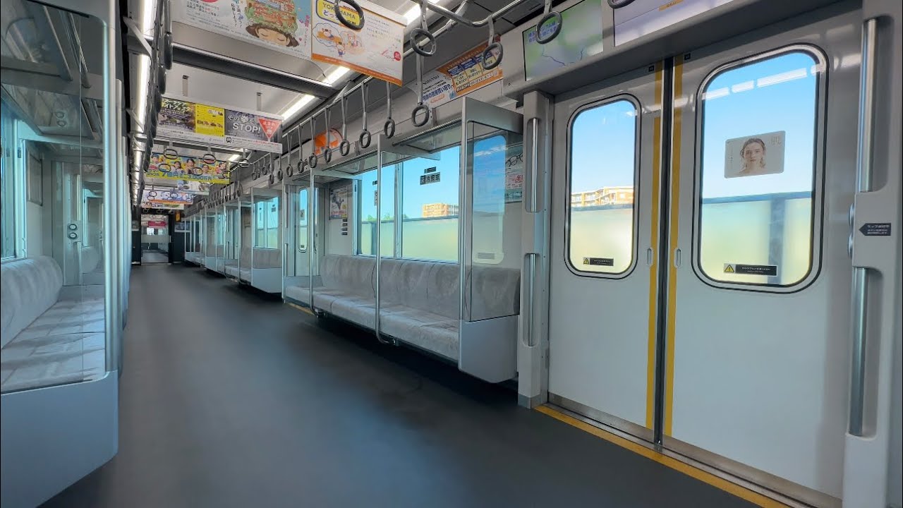 相鉄いずみ野線 20000系 各駅停車 和光市行き (湘南台駅⇒二俣川駅) 日立ハイブリッドSiC-VVVF 20107編成 走行音＆車内