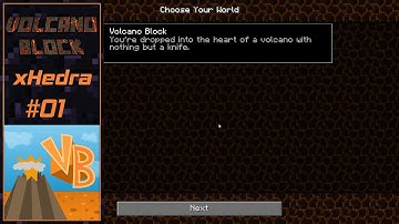 Volcano Block E01 Hot as hell but not Frozen, New Old Modpack Chapter 1