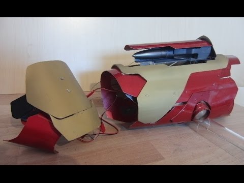 Iron Man&#039;s Arm - &quot;Missile&quot; (yes, it goes boom) made from scratch