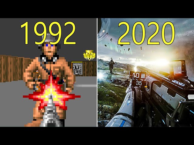 Image Evolution of FPS Games 1992-2020