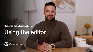 Using the editor | Colossyan Video Learning Center