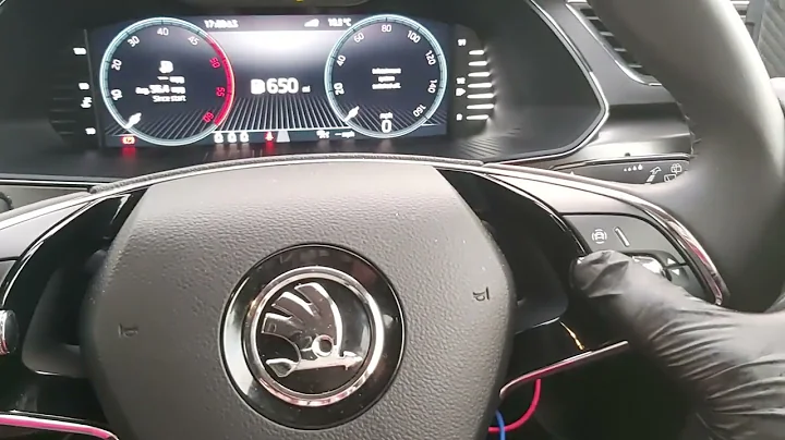 Virtual cockpit service interval reset on MK3 Skoda Superb
