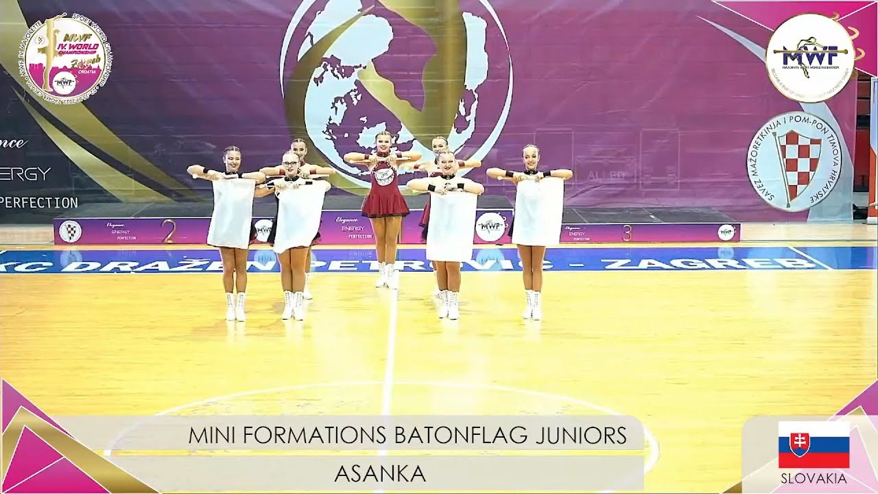 MS Mažoretiek Zagreb 2022 - MINI FORMATIONS BATON FLAG JUNIORS