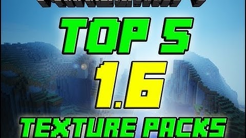 Minecraft: TOP 5 Texture Packs 1.6.2!! + How to isntall Texturepacks! (HD)