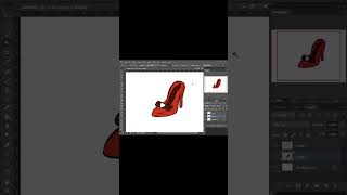 How to draw High Heels using app on a tablet / phone. screenshot 4