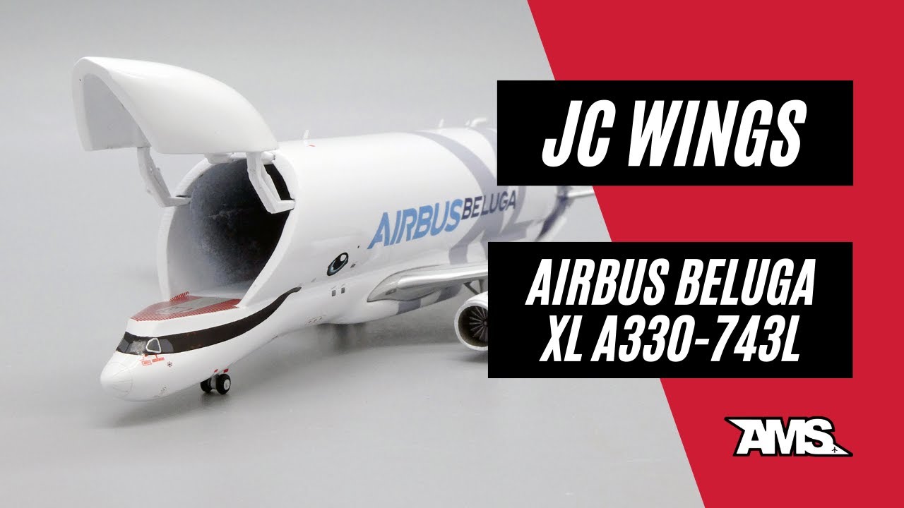 UNBOXING JC Wings Airbus Beluga XL A330-743L 1/400 - YouTube