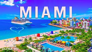 Miami 4K Drone Footage | Luxury Beachfront Views, Turquoise Coast &amp; Tropical Skyline Drone Footage