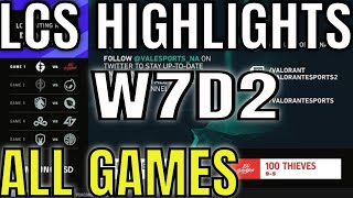 frokost Shinkan Smidighed LCS Highlights ALL GAMES W7D2 Spring 2022 | Week 7 Day 2 - YouTube