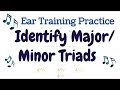 Identify Major and Minor Chords in All Inversions - Music Ear Training Practice