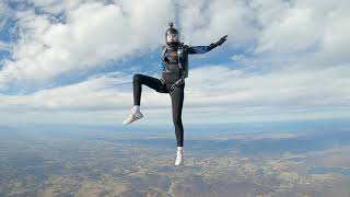 Skydive Sit and Splits