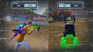 AIM ASSIST OF VS AIM ASSIST ON NEW ILLEGAL ESP HACK TRICK😱 screenshot 5