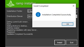 Installing ramp