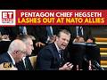 WATCH | Hegseth Criticizes NATO Partners As Pentagon Reviews U.S. Military Presence In Europe