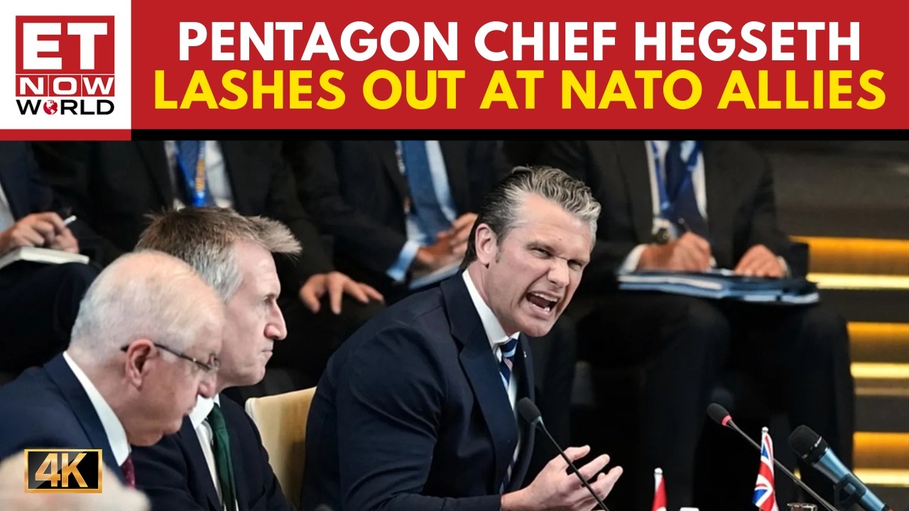 WATCH | Hegseth Criticizes NATO Partners As Pentagon Reviews U.S. Military Presence In Europe