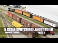 N Scale Switching Layout Build - Part 1 - A&A Food Terminal