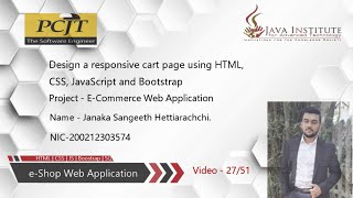Design a responsive cart page using HTML, CSS, JavaScript and Bootstrap