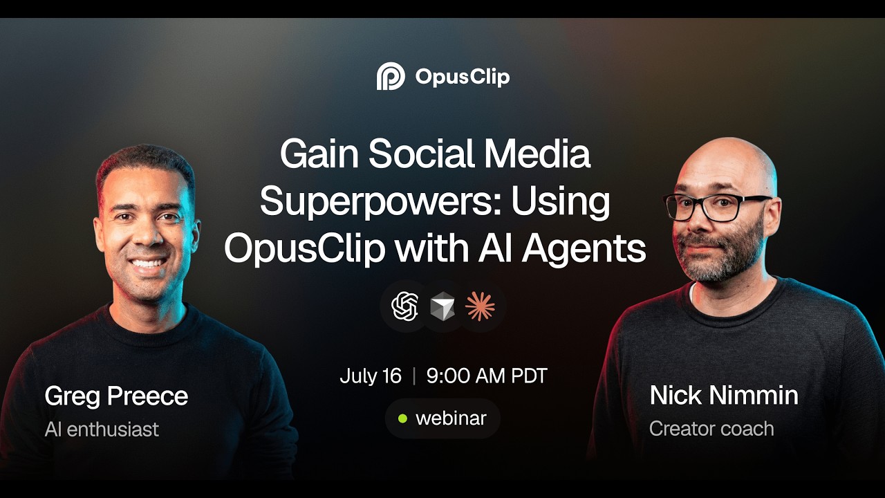 Gain Social Media Superpowers: Using OpusClip with AI Agents