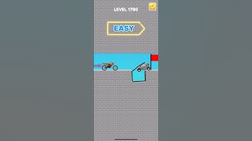 Draw bridge puzzle game level 1790 #gaming #drawing #Shorts
