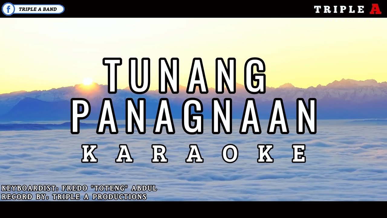 TUNANG PANAGNAAN KARAOKE | TAUSUG SONG KARAOKE | TRIPLE A BAND