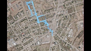 Detention Pond Overflow in Urban Area