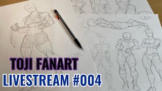 Traditional Stream - Composition And Dynamic Poses Study