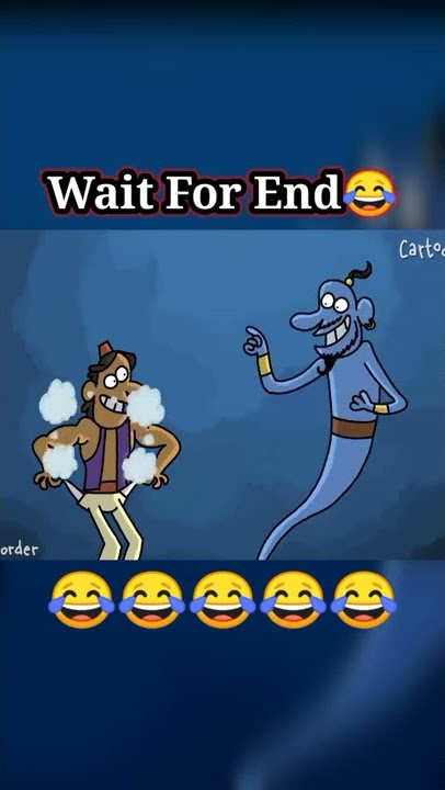 😂 Aladdin Unexpected Ending   😎 SAVAGE CARTOON MOMENTS #shorts