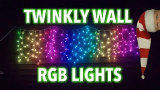 Tinkering with Twinkly Wall 200 LED RGB lights