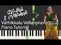 Vathikkalu vellaripravu piano tutorial notes  midi  sufiyum sujatayum  malayalam song