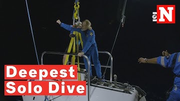 Explorer Finds Plastic At Deepest Point Of The Planet On Mission That Breaks The Deepest Solo Dive