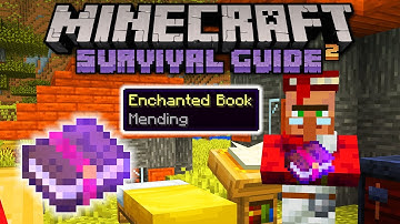 Trading For Mending Books! ▫ Minecraft Survival Guide (1.18 Tutorial Let