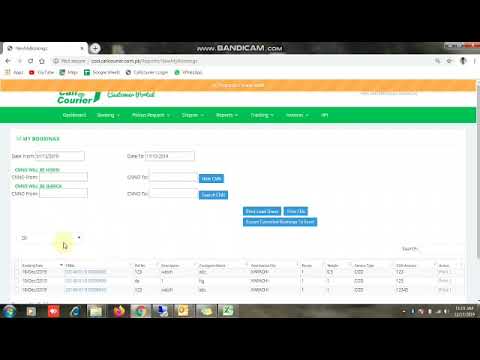 Call Courier How to Generate Loadsheet COD Service Portal Request | COD Call Courier