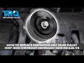 How to Replace Serpentine Belt Idler Pulley 2007-2014 Chevrolet Silverado 2500 HD 60L V8