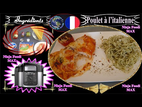 Recette pour NINJA FOODI MAX Poulet à l'italienne 