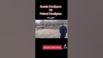 Thumbnail of Russia Hooligans vs Poland Hooligans! #Hooligans #Ultras #Casuals #Shorts