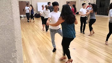 Teaser Rookie Cha Cha Routine - w/ Hand to Hand and Cuban Breaks (Cha Cha)