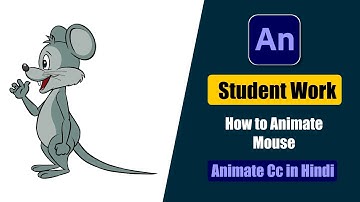 Student Work Animate cc Tutorial | How to Animate Mouse in Animate Cc Hindi?