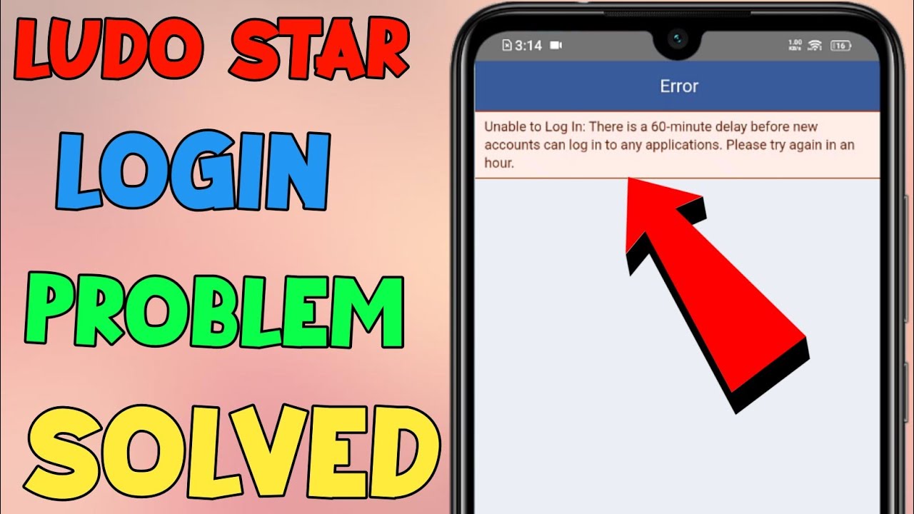 How to Fix Login Problem Solved In Ludo Star YouTube