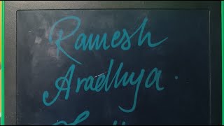 Name Writing on Digital Board ✍️