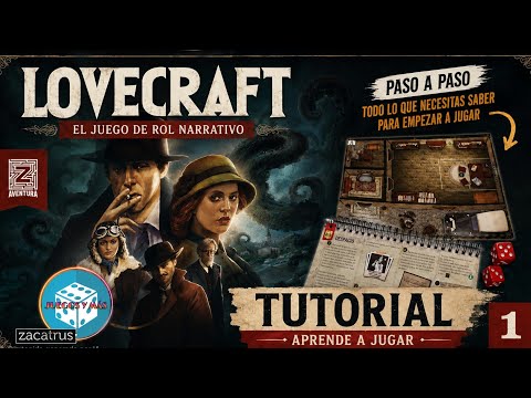 AVENTURA Z LOVECRAFT | Cómo se juega | TUTORIAL FÁCIL